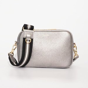 画像1:  ★先行予約商品★  VIOLAd'ORO ヴィオラドーロ SHIMMER メタリックレザーカメラバッグ{-BFS}