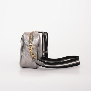 画像3:  ★先行予約商品★  VIOLAd'ORO ヴィオラドーロ SHIMMER メタリックレザーカメラバッグ{-BFS}