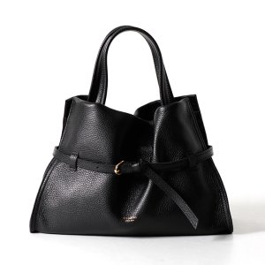 画像1: VIOLAd'ORO ヴィオラドーロ LEATHER BAG{-BFS}
