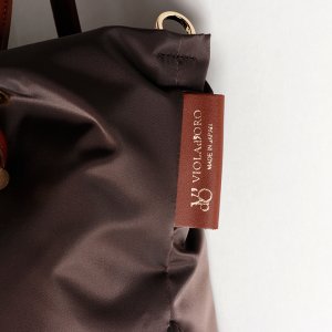 画像4: VIOLAd'ORO ヴィオラドーロ BIANCA NYLON BAG{-BEA}