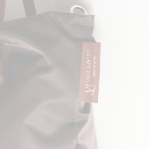 画像4:   VIOLAd'ORO ヴィオラドーロ BIANCA NYLON BAG{-BFS}
