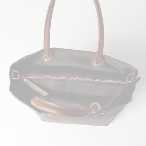 画像6:   VIOLAd'ORO ヴィオラドーロ BIANCA NYLON BAG{-BFS}