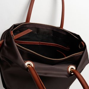 画像8: VIOLAd'ORO ヴィオラドーロ BIANCA NYLON BAG{-BEA}