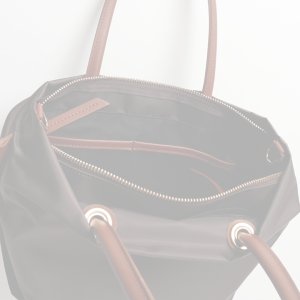 画像8:   VIOLAd'ORO ヴィオラドーロ BIANCA NYLON BAG{-BFS}
