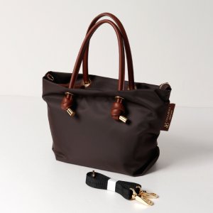 画像9: VIOLAd'ORO ヴィオラドーロ BIANCA NYLON BAG{-BEA}