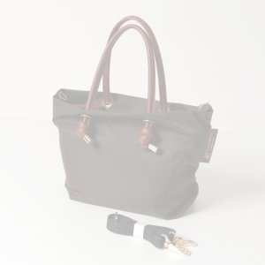 画像9:   VIOLAd'ORO ヴィオラドーロ BIANCA NYLON BAG{-BFS}