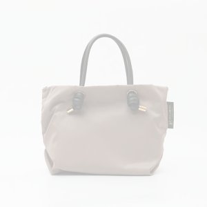 画像1: VIOLAd'ORO ヴィオラドーロ BIANCA NYLON BAG{-BFS}