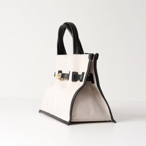 画像3: VIOLAd'ORO ヴィオラドーロ CANVAS BAG{-BEA}