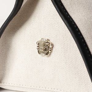 画像6: VIOLAd'ORO ヴィオラドーロ CANVAS BAG{-BEA}