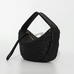 画像2:  ★先行予約商品★  VIOLAd'ORO ヴィオラドーロ MIRO レザーメッシュ三日月バッグ{-BFS}