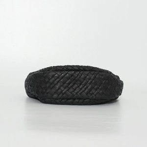 画像5:  ★先行予約商品★  VIOLAd'ORO ヴィオラドーロ MIRO レザーメッシュ三日月バッグ{-BFS}