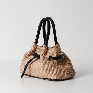 画像1: VIOLAd'ORO ヴィオラドーロ BASKET BAG{-BFS}