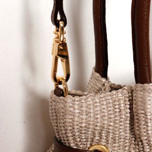 画像6: VIOLAd'ORO ヴィオラドーロ BASKET BAG{-BFS}