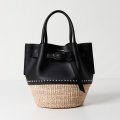VIOLAd'ORO ヴィオラドーロ BASKET BAG{-BFS}