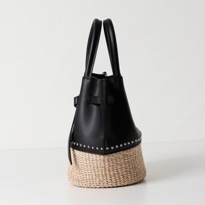 画像4: VIOLAd'ORO ヴィオラドーロ BASKET BAG{-BFS}