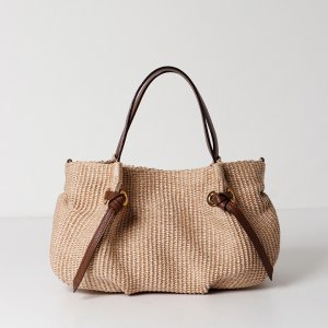 画像1: VIOLAd'ORO ヴィオラドーロ BASKET BAG{-BFS}