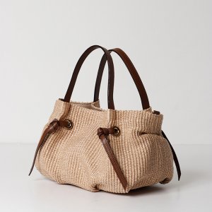 画像2: VIOLAd'ORO ヴィオラドーロ BASKET BAG{-BFS}