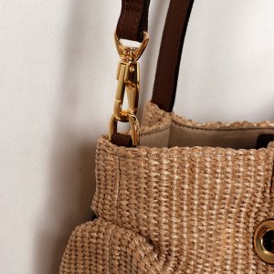 画像6: VIOLAd'ORO ヴィオラドーロ BASKET BAG{-BFS}