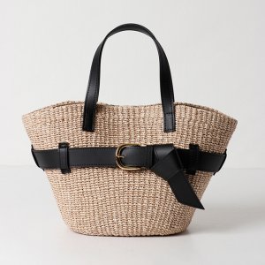 画像1: VIOLAd'ORO ヴィオラドーロ BASKET BAG{-BFS}