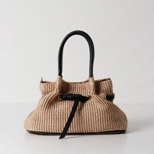 画像1: VIOLAd'ORO ヴィオラドーロ BASKET BAG{-BFS}