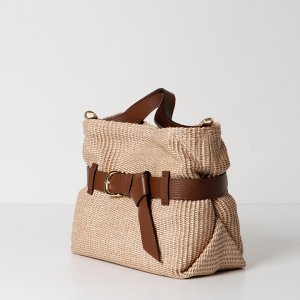 画像3: VIOLAd'ORO ヴィオラドーロ BASKET BAG{-BFS}