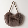 VIOLAd'ORO ヴィオラドーロ FUR BAG{-BFA}