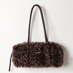 画像1: VIOLAd'ORO ヴィオラドーロ FUR BAG{-BFA}