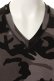 画像4: {SOLD}T' ティー ORIGINAL MERCERIZATION "DISCHARE CAMO" series Vee Neck Short Sleeve BASIC{-AGS} (4)