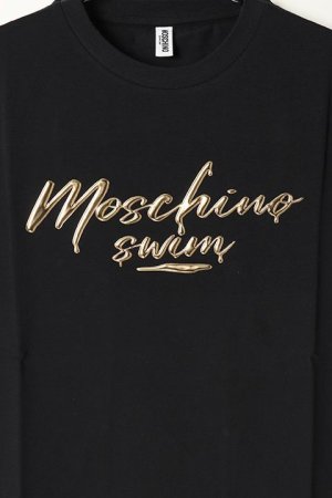 画像3: MOSCHINO モスキーノ SWIM GOLDLOGO T-SHIRTS{-BAS}