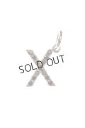 {SOLD}VIVIAN COUTURE ヴィヴィアンクチュール イニシャル（X）チャーム{HO0079310700-ABA}