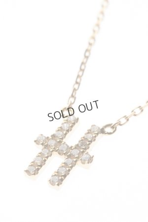 画像3: VIVIAN COUTURE ヴィヴィアンクチュール イニシャルネックレス（H）{VC0048010100-ACA}