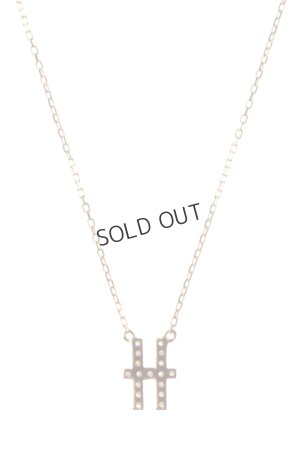 画像4: VIVIAN COUTURE ヴィヴィアンクチュール イニシャルネックレス（H）{VC0048010100-ACA}