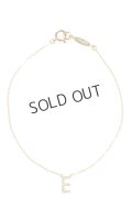 {SOLD}VIVIAN COUTURE ヴィヴィアンクチュール イニシャルブレスレット（E）{VC0074010500-ACA}
