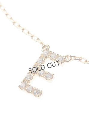 画像3: {SOLD}VIVIAN COUTURE ヴィヴィアンクチュール イニシャルブレスレット（E）{VC0074010500-ACA}