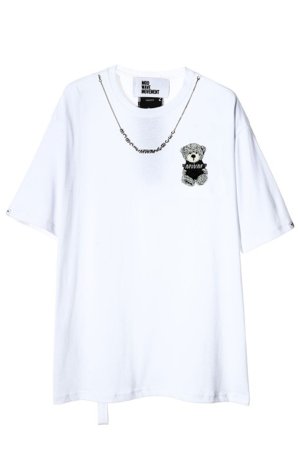 画像1: MOD WAVE MOVEMENT モッドウェイブムーブメント TEDDY T-SHIRT{-BES}
