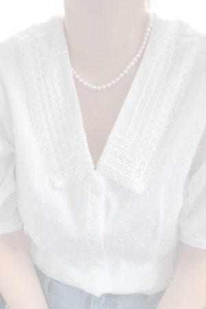 画像2:   VINTAGE HOLLYWOOD ビンテージハリウッド NATURAL PEARL NECKLACE{-BCA}
