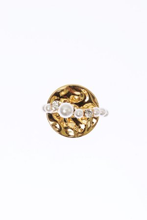 画像2: VINTAGE HOLLYWOOD ビンテージハリウッド Pearl wave Ring Phone Grip{-BCA}