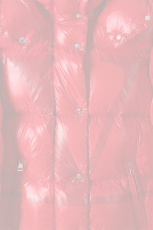 画像4:   VALENTINO×MONCLER ヴァレンティノ×モンクレール モンクレール Vロゴ ラッカーナイロン ダウンジャケット（レディース） {SB3CN01B4AB-IU7-AIA}  :VL-1908-01-38 