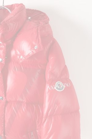 画像5:   VALENTINO×MONCLER ヴァレンティノ×モンクレール モンクレール Vロゴ ラッカーナイロン ダウンジャケット（レディース） {SB3CN01B4AB-IU7-AIA}  :VL-1908-01-38 