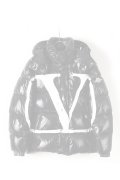   VALENTINO×MONCLER ヴァレンティノ×モンクレール モンクレール コラボレーション Vロゴ ダウンジャケット {SV3CN00A5AG-ONI-AIA}  :VL-1908-02 