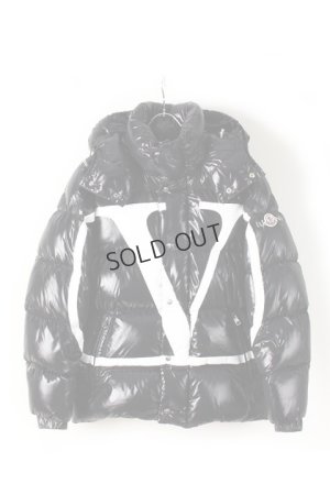 画像1: {SOLD}VALENTINO×MONCLER ヴァレンティノ×モンクレール モンクレール コラボレーション Vロゴ ダウンジャケット{SV3CN00A5AG-ONI-AIA}