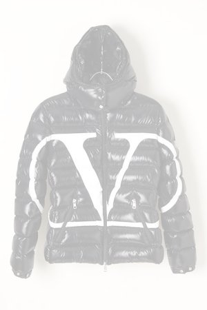 画像4:   VALENTINO×MONCLER ヴァレンティノ×モンクレール モンクレール Vロゴ ラッカーナイロン ダウンジャケット {SB3CN01C4AB-ONI-AIA}  :VL-1908-04-40 