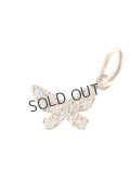 {SOLD}VIVIAN COUTURE ヴィヴィアンクチュール バタフライパヴェチャーム{HO0096010700K18-ABS}