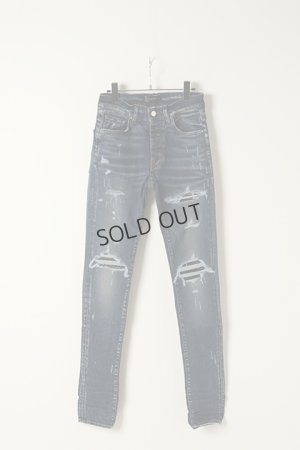 画像1: {SOLD}AMIRI　アミリ Qullted Leather Jean Animation{-BJA}