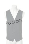 {SOLD}KRIS VAN ASSCHE クリスヴァンアッシュ WAISTCOAT W/ KNITTED BACK{112WA640-4128-999-}