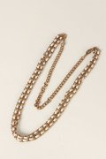 ▽ 60%OFF アウトレットセール8,580円→3,432円▽ Silver & Leather Loop-Chain{-}