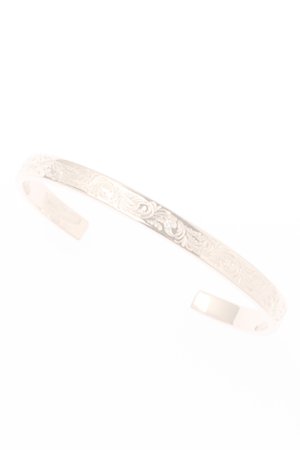 画像1:   Taro Washimi タロウ ワシミ 鷲見太郎 K18PG M arabesque design bangle / diamond {-BJA}  :WT-202010-02-F 