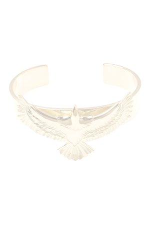 画像2:  {SOLD} Taro Washimi タロウ ワシミ 鷲見太郎 M K18 plain bangle 12mm/eagle {-BJA}  :WT-202010-03-F 