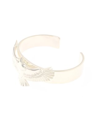 画像4:  {SOLD} Taro Washimi タロウ ワシミ 鷲見太郎 M K18 plain bangle 12mm/eagle {-BJA}  :WT-202010-03-F 