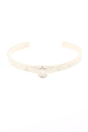 画像2:   Taro Washimi タロウ ワシミ 鷲見太郎 K18 M arabesque design 5mm bangle/eagle {-BJA}  :WT-202010-04-F 